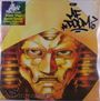 Text "Double Vinyl Special Edition" links oben. Illustration eines Gesichts mit metallischer Maske und ernstem Blick.