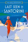 Vivian Conroy: Last Seen in Santorini, Buch