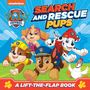 Paw Patrol: PAW Patrol Search and Rescue Pups: A lift-the-flap book, Buch