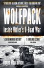 WOLF PACK, Inside Hitler’s U-Boat War, Roger Moorhouse. Illustration von tobenden U-Booten in stürmischer See.