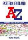 A-Z Maps: Eastern England A-Z Road Atlas, Buch