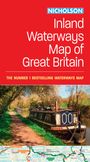 Nicholson Waterways Guides: Collins Nicholson Inland Waterways Map of Great Britain, KRT