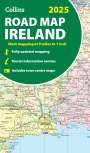 Collins Maps: 2025 Collins Road Map of Ireland, KRT