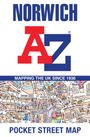 A-Z Maps: Norwich A-Z Pocket Street Map, Buch