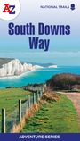 A-Z Maps: South Downs Way National Trail Official Map, Buch