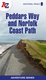 A-Z Maps: Norfolk Coast Path and Peddars Way National Trail Official Map, Buch