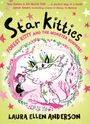 „Star Kitties“: „Forest Kitty and the Monster Surprise!“. Illustration eines großen, fröhlichen Kätzchens mit einem Kind.