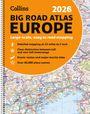 Collins Maps: Collins 2026 Big Road Atlas Europe, Buch