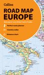 Collins Maps: Collins Road Map of Europe, KRT