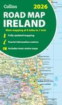 Collins Maps: 2026 Collins Road Map of Ireland, KRT