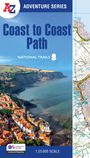 A-Z Maps: COAST TO COAST_A-Z ADVENTUR PB, Buch