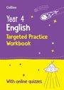 Collins Ks2: Year 4 English Targeted Practice Workbook, Buch