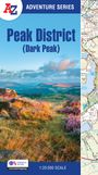 A-Z Maps: Peak District (Dark Peak), Buch