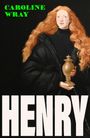CAROLINE WRAY oben in Grün, HENRY unten in Weiß. Eine Person mit langem, rotem Haar hält eine goldene Vase.
