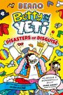 Comic-Stil, "Betty and the Yeti: Disasters of Disguise," mit bunten Verkleidungen und fröhlichen Figuren.
