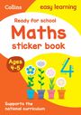Collins Easy Learning: Ready for school: maths Sticker Book Ages 4-5, Buch