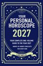 "Your Personal Horoscope 2027" steht groß in der Mitte. Sterne und dekorative Elemente umrahmen den Text.