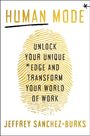 "UNLOCK YOUR UNIQUE EDGE AND TRANSFORM YOUR WORLD OF WORK" steht über einem großen, gelben Fingerabdruck.