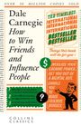 "Dale Carnegie: How to Win Friends and Influence People" in schwarzer Schrift auf cremefarbenem Hintergrund.