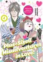Text: "Plus-Sized Misadventures in Love!", "WATCH THE ANIME ON Crunchyroll". Zwei Personen in traditionellen Gewändern.