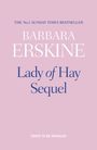 Text: "THE No.1 SUNDAY TIMES BESTSELLER", "BARBARA ERSKINE", "Lady of Hay Sequel", "COVER TO BE REVEALED". Hintergrund in Rosa.