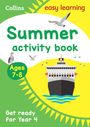 Collins Easy Learning: Year 3 to Year 4 Summer Activity Book, Buch