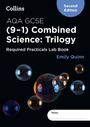 "Collins", "Second Edition", "AQA GCSE (9-1) Combined Science: Trilogy", "Required Practicals Lab Book", "Emily Quinn". Seifenblasen.