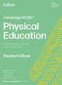 "Cambridge IGCSE Physical Education Student's Book." Grüner Hintergrund mit gelbem Zickzackmuster rechts.