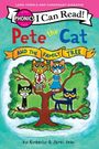 Titel: "Pete the Cat and the Family Tree". Illustration von Katzen im Baum. Autoren: Kim & James Dean.
