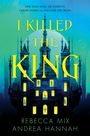 "ONE DEAD KING. SIX SUSPECTS. TWELVE HOURS TO UNCOVER THE TRUTH." Gelbe Schrift, Schloss mit Türmen, Vollmond im Hintergrund.