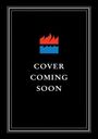 Text: "COVER COMING SOON". Oben ein abstraktes Logo mit roter Flamme und blauer Welle, schwarzer Hintergrund mit hellen Rahmen.