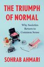 "The Triumph of Normal: Why Societies Return to Common Sense" von Sohrab Ahmari. Miniaturgrill, Liegestuhl, Radio.