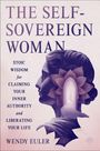 "The Self-Sovereign Woman" und weitere Texte. Profil einer Frau mit Blume und Treppe im Hintergrund.