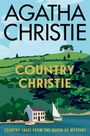 "AGATHA CHRISTIE, COUNTRY CHRISTIE, COUNTRY TALES FROM THE QUEEN OF MYSTERY." Illustration einer Landschaft mit See.