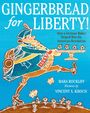 Gingerbread for Liberty! How a German Baker Helped Win the American Revolution. Illustration eines Bäckers mit Tablett.