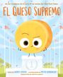 "El Queso Supremo" in großen Buchstaben. Ein fröhlicher Käse steht auf einem Siegertreppchen unter Konfetti.