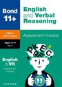 Bond 11: Bond 11+: Bond 11+ CEM English & Verbal Reasoning Assessment Papers 8-9 Years, Buch