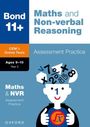 Alison Primrose: Bond 11+: Bond 11+ CEM Maths & Non-verbal Reasoning Assessment Practice 9-10 Years, Buch