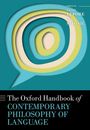 : The Oxford Handbook of Contemporary Philosophy of Language, Buch