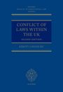 "Conflict of Laws Within the UK, Second Edition, Kirsty J Hood KC. Oxford, dunkelblauer Hintergrund, goldene Schrift."