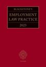 : Blackstone's Employment Law Practice 2023, Buch