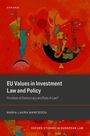 Maria Laura Marceddu: EU Values in Investment Law and Policy, Buch