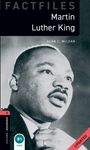 Titel: "FACTFILES Martin Luther King", Autor: "ALAN C. McLEAN", B1 CEFR Level, Porträt eines Mannes.