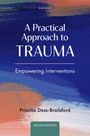 Buchtitel: "A Practical Approach to Trauma: Empowering Interventions". Autorin: Priscilla Dass-Brailsford. Zweite Auflage. Kunstvolles Farbmuster.