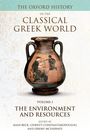 "The Oxford History of the Classical Greek World, Volume I: The Environment and Resources" vor antiker Vase.