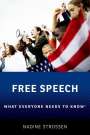 Strossen: Free Speech, Buch