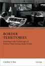 „BORDER TERRITORIES: Listening to the Soundscapes of Postwar West German Radio Drama." Oben: Tonstudio mit Mann am Mischpult.