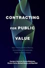 "CONTRACTING FOR PUBLIC VALUE" steht in großen Buchstaben. Dahinter sind bunte, geschwungene Linien auf dunklem Hintergrund.