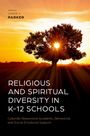 "Religious and Spiritual Diversity in K-12 Schools," Sonnenuntergang hinter einem Baum, warme Farben.