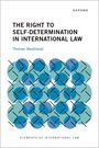 Thomas Weatherall: The Right to Self-Determination in International Law, Buch